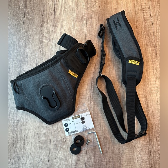Cotton Carrier dual camera holster belt crossbody sling strap1